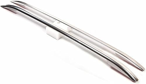 HOCAH 2 Stück Auto Dachreling für P-orsche Cayenne 2011-2017, Aluminium Fahrradträger DachträGer Dachboxen Dachreling, Dachbügel Zubehör
