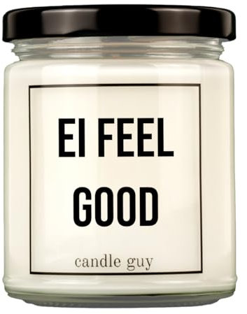 candle guy Duftkerze im Glas [Brennzeit 70h] - Duft-Kerze handgemacht mit Spruch | Freches Geschenk für Frauen, Freundin, Geburtstag | 100% Sojawachs, schöne natürliche Düfte mit ätherischem Öl