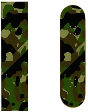 Floatdream Skateboard Griffband, Wasserdicht Diamant Griptape Blatt Aufkleber, Skateboard Sandpapier Griff, Scooter Grip Tape Sandpaper 83x24cm