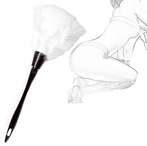 Deluxe piuma solleticatore fustigatore erotico SM frusta sesso amore piuma frusta per clitoride BDSM bondage sculacciata slapper paddle letto restrizioni flirtare gioco di ruolo erotico giocattolo