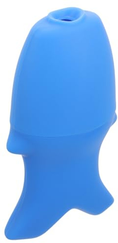 Eisroller für Gesicht und Augen aus Silikon, Wiederverwendbar Blau | Gesichtseisform für Hautpflege, Massiert Augenpartie, vor Make Up Nutzbar, Kompakte Form