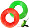 dellyy 2 Rotoli Filo per Decespugliatore a Filo, Filo Decespugliatore, Filo in Nylon per Trimmer, 2.4mm x 30m Filo Decespugliatore, Linee di Taglio Dell'Erba in Nylon