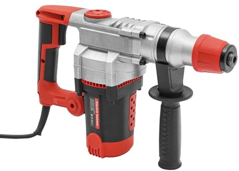 Taladro de percusión profesional 930 rpm – Taladro para hormigón, ladrillo y cemento – Incluye maletín y 6 taladros – Ideal para proyectos de construcción y renovación