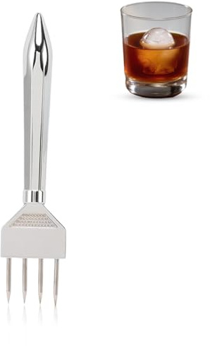 Zinklegierung Ice Pick, Schnitzbarketender Werkzeug Chipper Tool Ice Chipper Crusher Manual Full Metall für Kitchen Bar Restaurant (Styel A)
