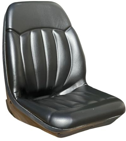 Sedile compatibile con Bobcat S510 (ASN A3NJ11001) S530 (ASN A7TV11001) S550 (ASN A3NL11001) S570 (ASN A7U711001) sedile PVC nero per miniescavatore pala compatta