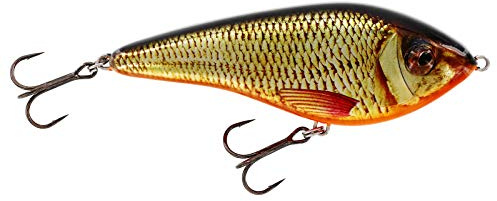 Westin Swim Glidebait - Jerkbait, Farbe:Real Rudd, Länge/Gewicht/Schwimmverhalten:10cm / 34g / sinkend