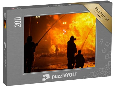 puzzleYOU: Puzzle 200 Teile „Feuerwehr im Einsatz“ – aus der Puzzle-Kollektion Feuerwehr