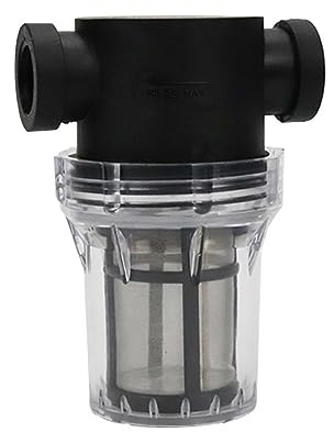 TWSOUL Vorfilter für Garten, 1/2 Pipeline Filter, Pumpen mit 100 mesh Edelstahlsieb, Hoher Durchfluss Pipeline Filter, Wasserpumpe Filter für Gartenbewässerung (1/2 - 100 Mesh)