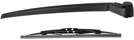 Partuto Wiper Blade Arm Set - for Seat Ibiza 2008 2009 2010 2011 2012 Plastic Black - 1 Set