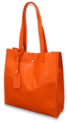 Adel Bags BENITA Damen Shopper Tasche Echtleder Handgefertigt Tote Bag