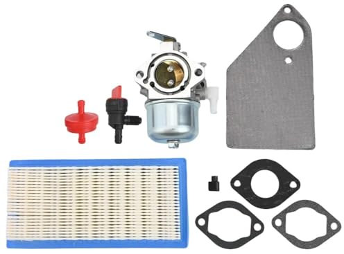 MBdzA 1 Set di guarnizioni for valvola di Arresto dell'olio del carburatore, Adatte for trattorini Tosaerba da 10 CV, Adatte for Motori 694526 690118, Utensili elettrici da Giardino