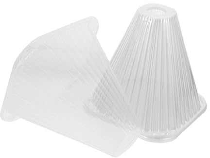 SEWOART 10piezas Cubierta De Aislamiento Cónica para Proteger Plantas De Jardín contra Sol y Heladas Confeccionada Transparente para Campana Invernadero