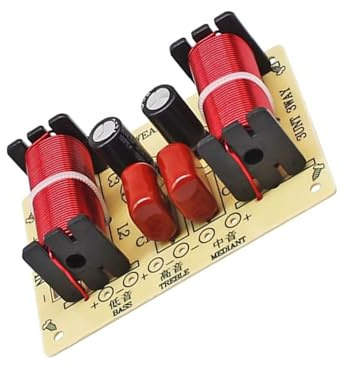 Generico Divisore frequenza Crossover a 3 Precisions da 150 W 900-4000 Hz per l ' aggiornamento del divisore frequenza dei sistemi Altoparlanti Home Theater e Fai da Te