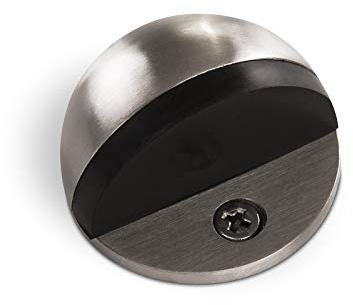 5 x SOTECH Türstopper Bodentürstopper Doreen Ø 45 mm echt Edelstahl | Durchmesser Verdrehschutz