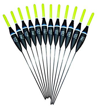 12 x Assorted Pole Floats (Pack 325Y12)