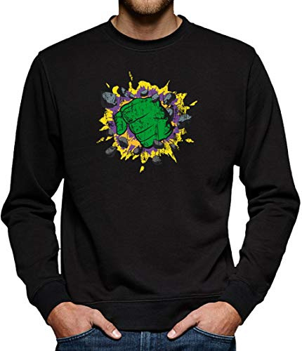 Hulk Smashing Sweatshirt Pullover Herren
