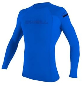 O'Neill Jungen Youth Basic Skins Long Sleeve Rash Guard Shirt, Pacific, 12 EU