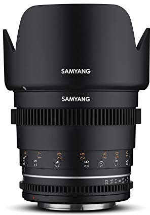 Samyang MF 50mm T1,5 VDSLR MK2 MFT – lichtstarkes T1,5 Normal Cine- und Video Objektiv für MFT Mount, 50 mm Festbrennweite, Follow Focus Zahnkränze Vollformat, APS-C und MFT, 8K Auflösung