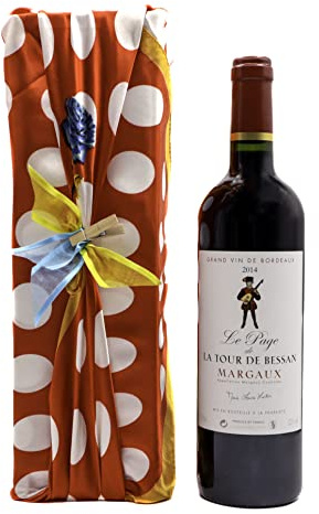 Coffret bois cadeau - vin rouge Bordeaux AOC Margaux millésime 2021 bouteille 75 cl - bel emballage prêt à offrir