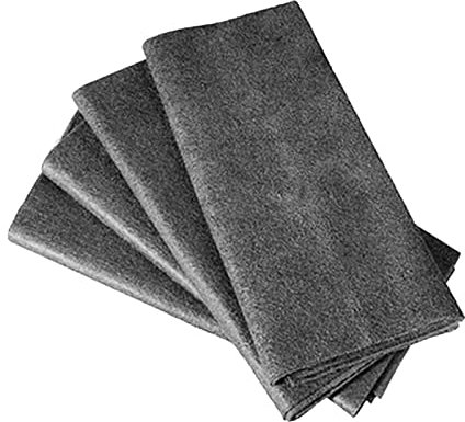 12 paños de limpieza de microfibra multiusos más suaves y altamente absorbentes, paño de lavado sin pelusa para cocina, coche, ventana, color negro