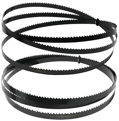 Generisch 2 x 1790 x 9,5 x 0,35 mm Bandsägeblätter passend für die meisten 10-Zoll-Bandsägen, 1790 mm Bandsägeblätter (TPI 6, TPI 10, TPI 14). (Größe : TPI 6)