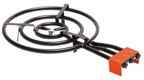 Brûleur triple gaz Ø700mm pour poêles à paella de Ø360mm à Ø900mm