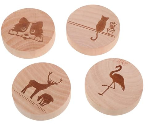 Cabilock 4pièces Décapsuleurs Magnétiques pour Réfrigérateur Magnets Décoratifs Animaux Cerf Chat Flamant Chien Ouvre-Bouteilles Et Esthétiques