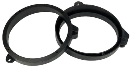 Oxxggkao Ensemble de joints de montage en ABS avec protections anti-corrosion pour haut-parleurs et supports d'espacement pour haut-parleurs Installation simple pour voiture