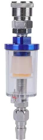 GMBYLBY Filtro in linea per compressori Essiccatore d'aria e separatore di olio d'acqua strumento spruzzatore