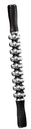 Sharplace Rullo massaggiante per Fascia, Pieghevole, Portatile, per Uomini e Donne, Strumento per Massaggio Completo del Corpo, per Cosce, Polpacci, Schiena, Nero