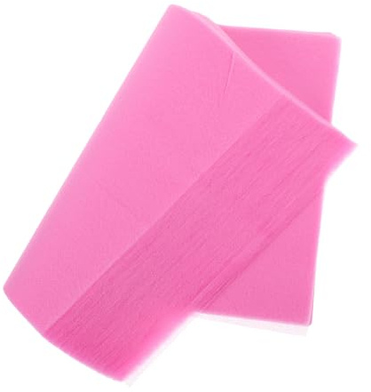 HONITANO Filtro per Aspirapolvere 200 Pezzi per Manicure Non Tessuto Facile da Tagliare P rosa Non Lascia Polvere Accessorio per Collettore di Polveri Unghie
