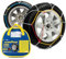 Goodyear Juego de 2 Cadenas de Nieve Metálicas para Coche de 9 mm Talla 120 con Tensor Automático Goodyear