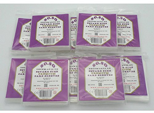 docsmagic.de The 7th Continent Premium Card Sleeves Bundle - 1000 x Medium Square (80 x 80) - 20 Packs