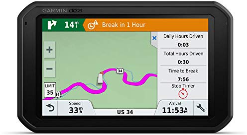 Garmin Dezl 780 LMT-S 7-Inches Advanced Truck Navigator (Renewed)