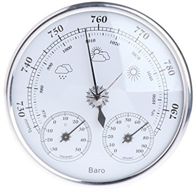 unknow Household Weather Station 3 in 1 Multifunction Barometer/Thermometer/Hygrometer, Wall Hanging Measure Tools