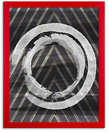 BIRAPA Bern Bilderrahmen 50x70 cm Rot - Fotorahmen, Posterrahmen, Wechselrahmen, Klassischer Bilderrahmen