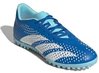 adidas Predator Accuracy.4 Turf Unisex Fußballschuhe, Königsblau, Weiß, Hellblau, 8.5