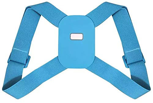 Rückenbandage-Haltungskorrektur mit intelligenter Sensor-Vibrationserinnerung, verstellbarer Rücken-, Schulter-, Lenden- und Taillenstützgürtel für Männer und Frauen, verbessert die Körperhaltung