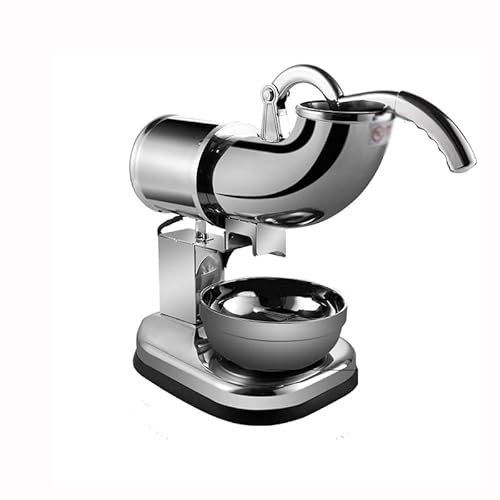 KOHARA Trituradoras de Hielo de Acero Inoxidable, máquina de Afeitar eléctrica para Batidos de Hielo, máquina licuadora para cafetería y Tienda