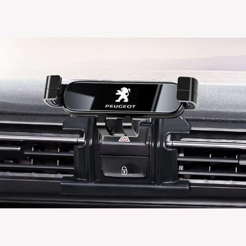 JCPDN Voiture Support Telephone Socles pour Peugeot 508L 2019-2023,Portable Universel D'aération Porte Téléphones Portables Accessoires Automobiles,C