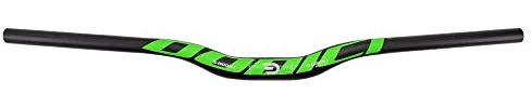 HESHUYAN Fahrradlenker 31. 8mm Vollkohlefaser steigen MTB Lenker Matte 690/720 / 740mm 5 Grad Fahrradgriff Bar Fahrrad Teil Zubehör Fahrrad Lenker(720 Green Matte)