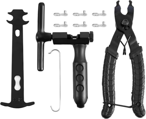 Kettennieter Fahrrad, Kettenzange, für 6-10 Fach Fahrradkette Werkzeug, Kettenwerkzeug Fahrrad, Fahrradketten Werkzeugset, Fahrradketten Nietwerkzeug, Rennrad,Mountainbike Fahrradkette Reparatur set