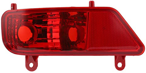 9,06 x 2,95 Zoll Auto-Nebelschlussleuchte,Nebelschlussleuchte, rote Nebelschlussleuchte-Baugruppe, Autozubehör, Ersatz für Peugeotss 3008 2009–2016 (keine Lichter im Lieferumfang (Links: 80A805607)