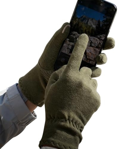 Guanti da Trekking Equipaggiamento Antivento Per Clima Freddo Con Touch