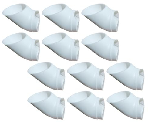 FONDOTIN Set 12 Vasi Idroponici a Rete per Coltivazione Verticale da Interno ed Esterno, Plastica Resistente per Giardinaggio su Balcone e Finestre, Metodo Senza Terra per Ortaggi e Piante
