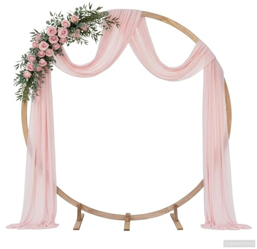 vidaXL Arche de Mariage Marron Clair 224 x 80 x 220 cm