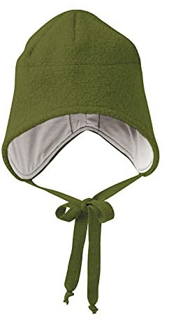 Disana WALK-MÜTZE, 100% Bio-Merinowolle GOTS, IVN Best – Futter: 100% Bio-Baumwolle | Besonders warme und weiche Wintermütze | Baby Kleinkind Kind Unisex | Made in Germany