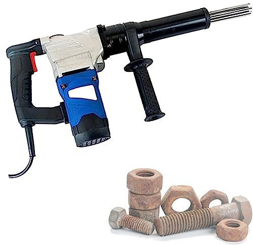 Descaler eléctrico de aguja de mano de 1100w, descaler de aguja de pistola de descaling neumático, limpiador de escoria de soldadura de pistola de descaling,110V