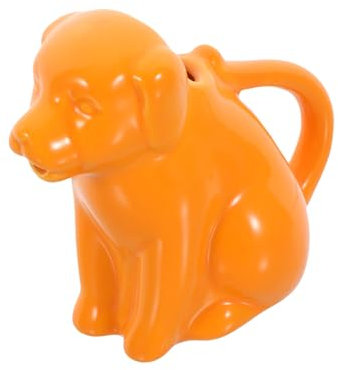 COLLBATH Mini Ceramic Milk Cup Handle 40ml Sauce and Coffee Cup Small Kitchen Creamer Jug for Serving Random Color