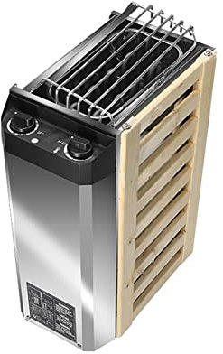 Sauna a vapore per la casa, generatore di vapore, Riscaldatore sauna stufa sauna con controllo a vapore a vapore a secco da forno di controllo esterno con caduta di legno controller antisalding per la